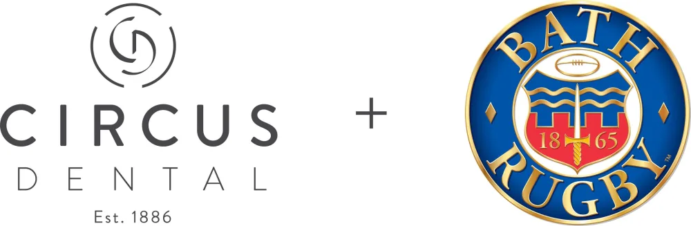 Circus Dental Logo + Bath Rugby Logo